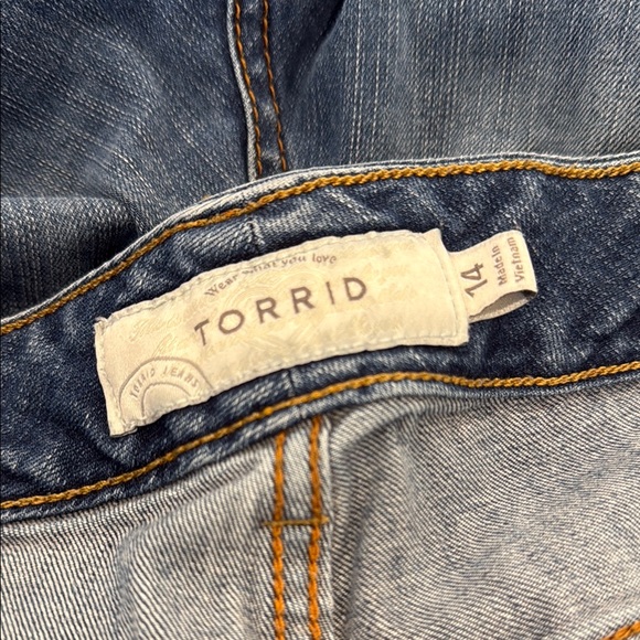 Torrid mid rise jeans sz 14 - Picture 7 of 7